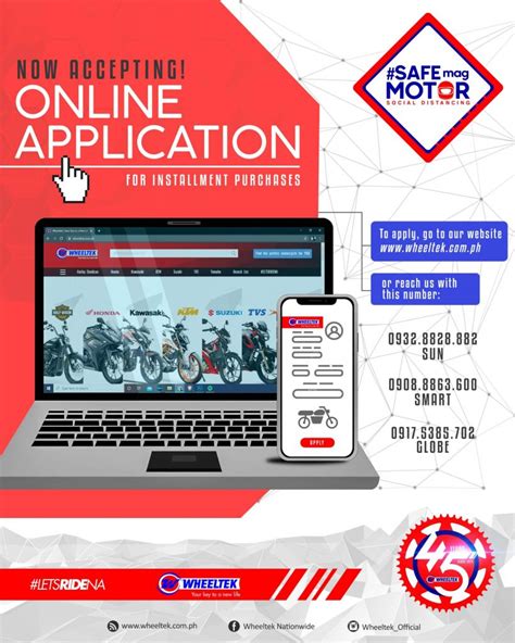 Wheeltek Online Application.